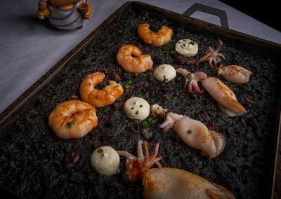 Arroz Negro Restaurante El Parque Jaca
